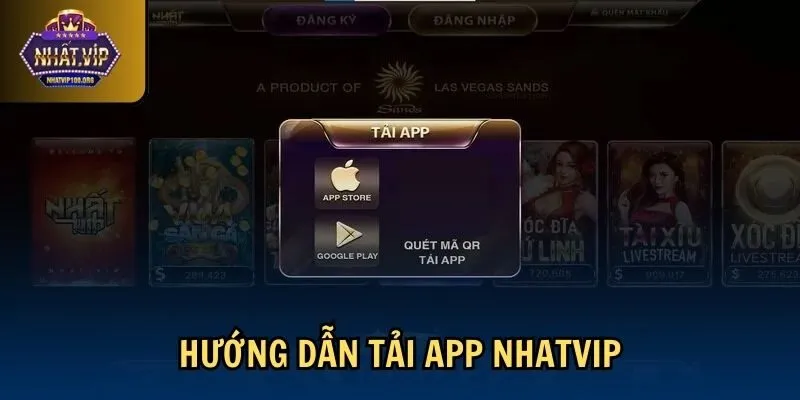 huong dan tai app nhatvip Hướng dẫn tải app Nhatvip