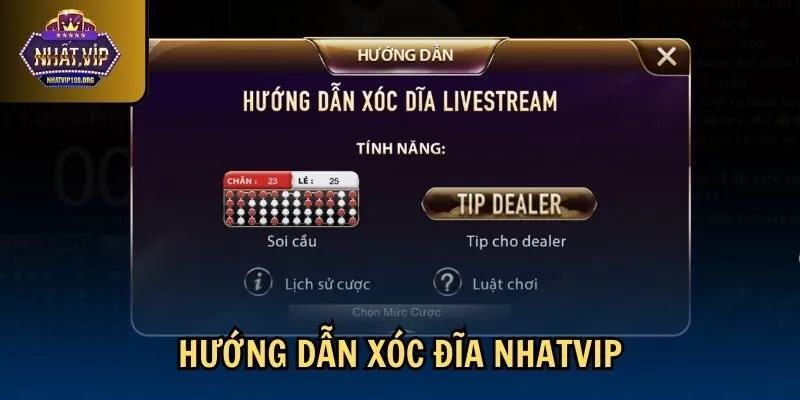 huong dan xoc dia nhatvip Hướng dẫn xóc đĩa Nhatvip