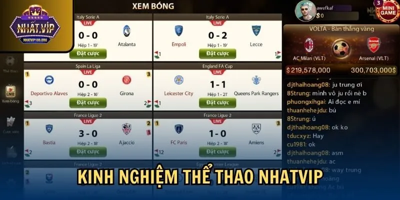 kinh nghiem the thao nhatvip 1 Kinh nghiệm thể thao Nhatvip