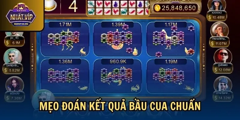 meo cach doan bau cua Mẹo đoán kết quả bầu cua chuẩn