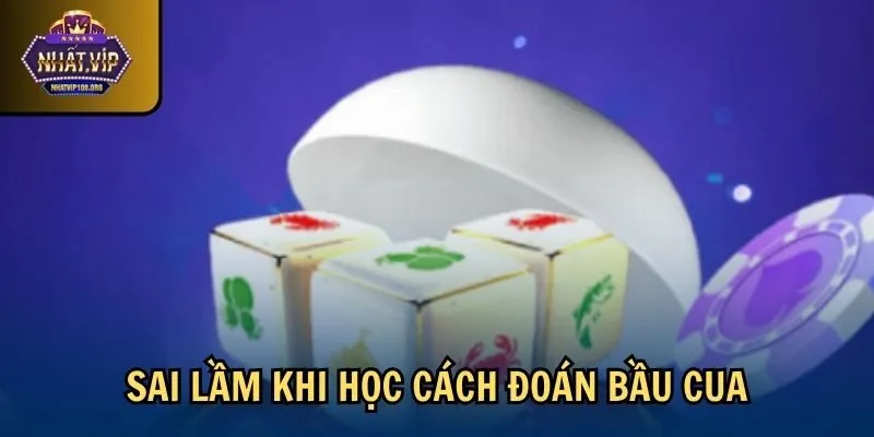 sai lam cach doan bau cua Sai lầm khi học cách đoán bầu cua