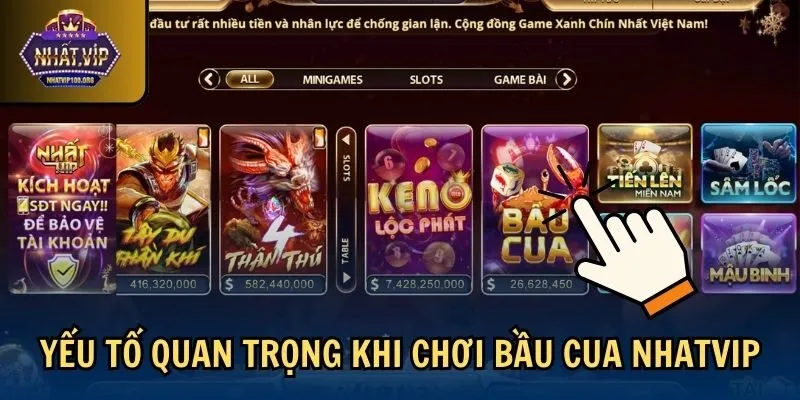 yeu to cach doan bau cua Yếu tố quan trọng khi chơi bầu cua Nhatvip